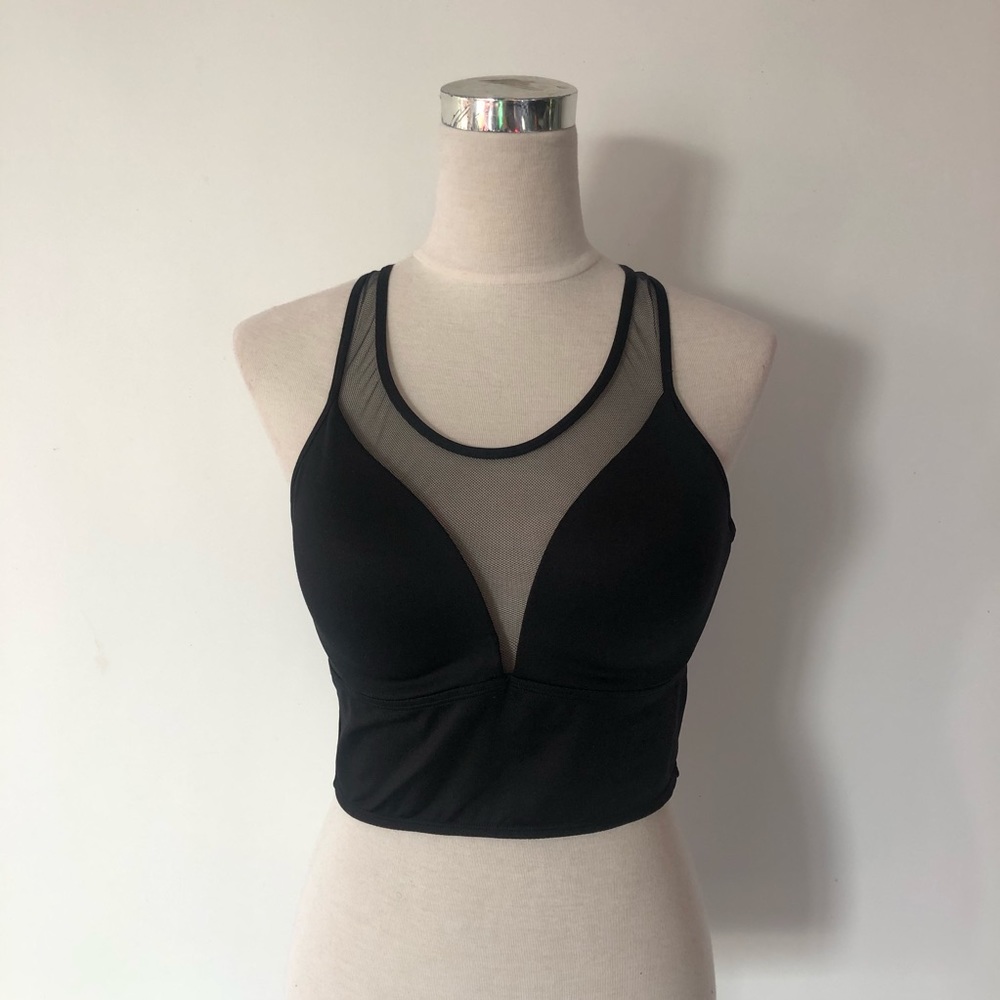 2/$30⭐️ La Senza Mesh Racerback Bra/Crop Top